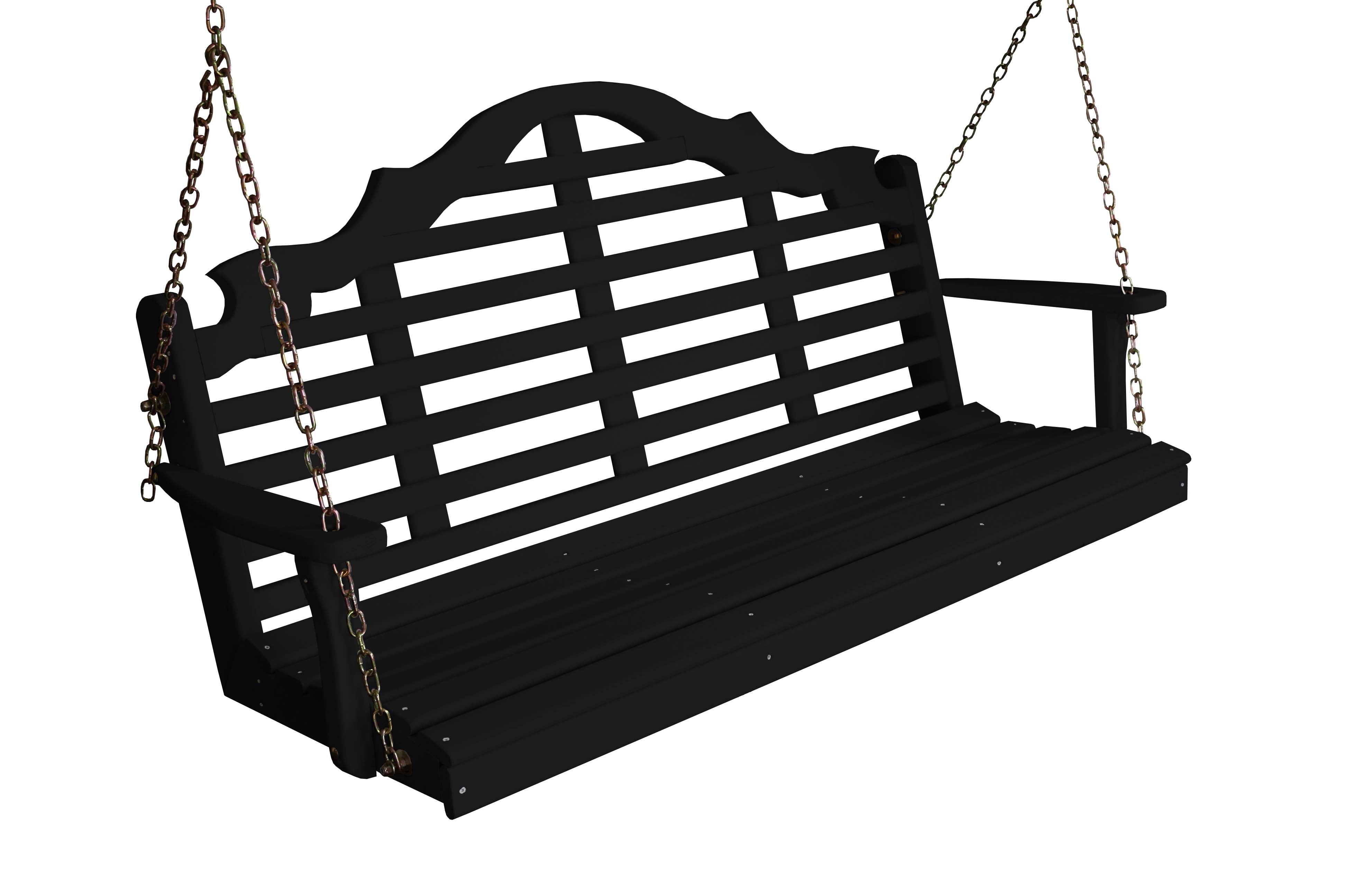 6 ft. Pine Porch Swing | Outdoor Wooden Swing Seat – Rocking Furniture