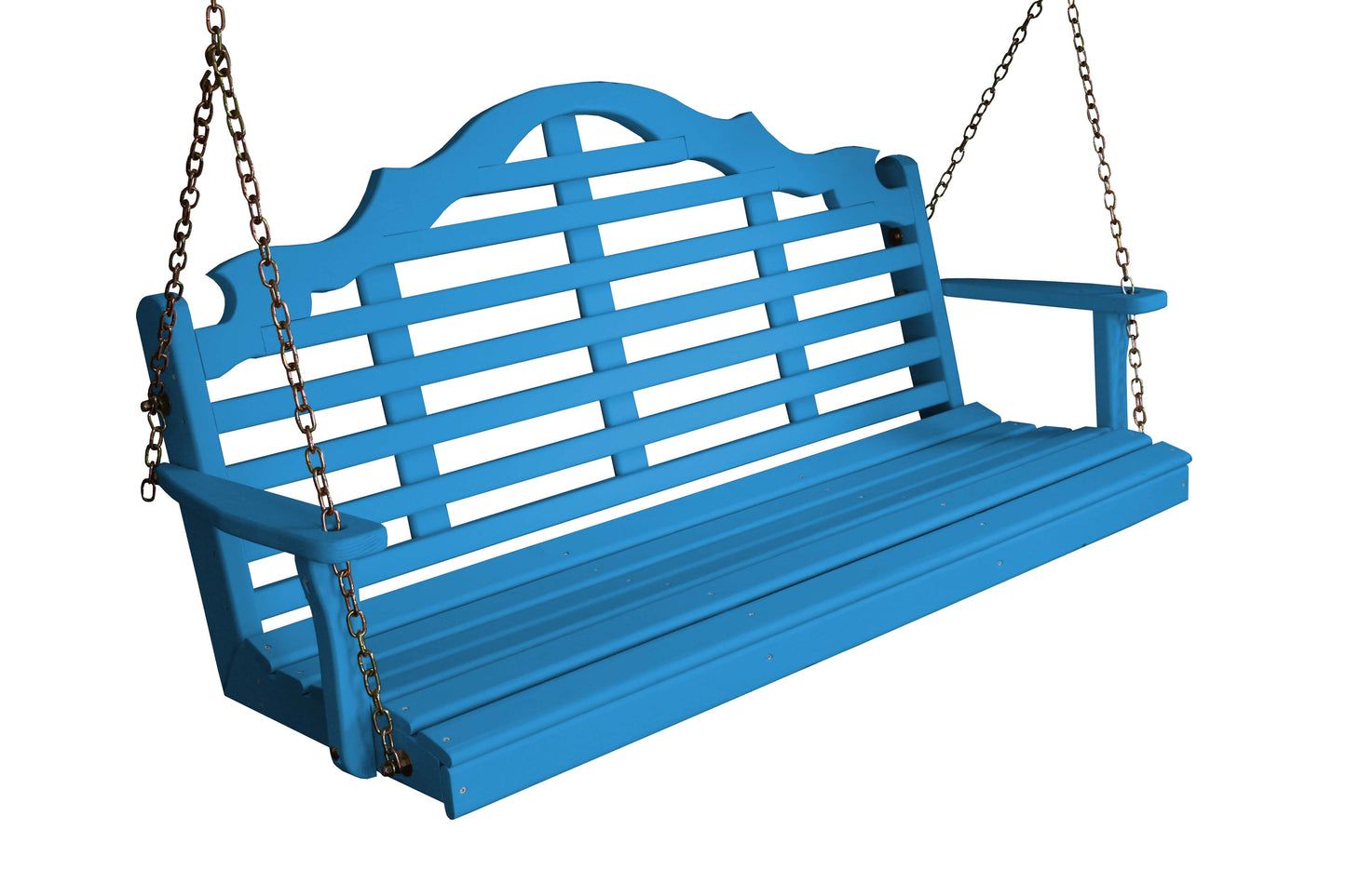 A&L Furniture Marlboro Yellow Pine 4ft Porch Swing - LEAD TIME TO SHIP 10 BUSINESS DAYS