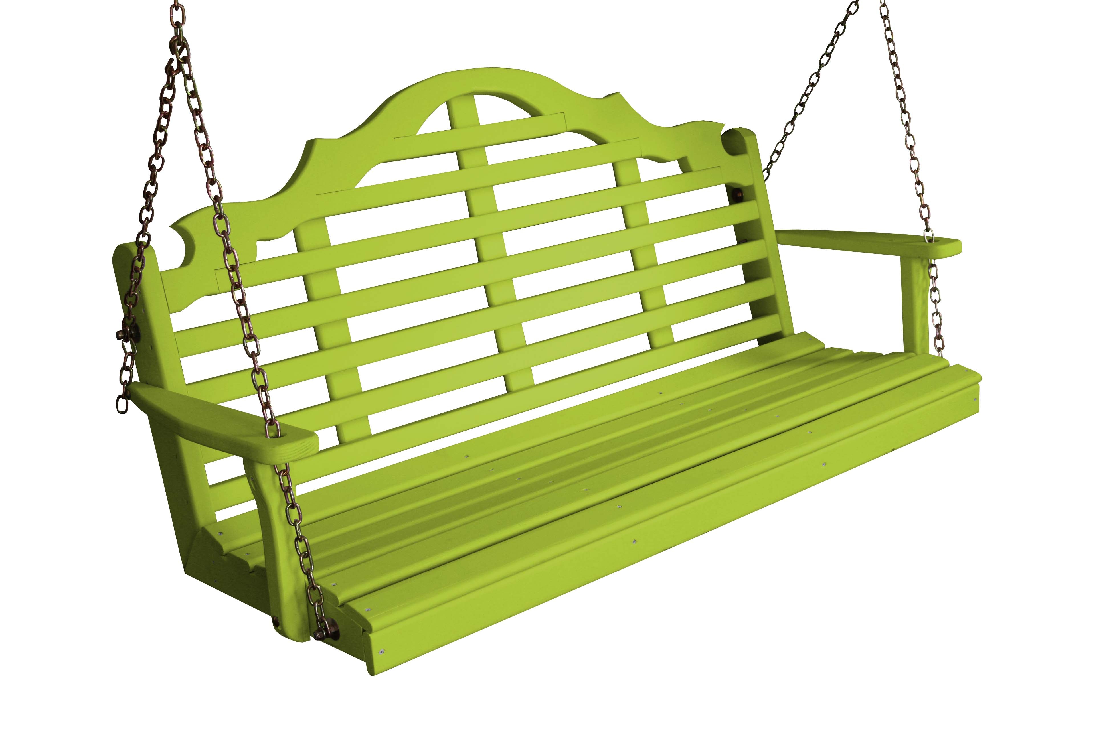 6 ft. Pine Porch Swing | Outdoor Wooden Swing Seat – Rocking Furniture