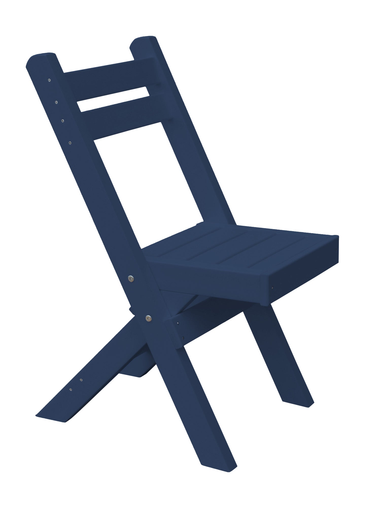 Bryton Park Poly Furniture Recycled Plastic Coronado Folding Bistro Chair - LEAD TIME TO SHIP 10 BUSINESS DAYS