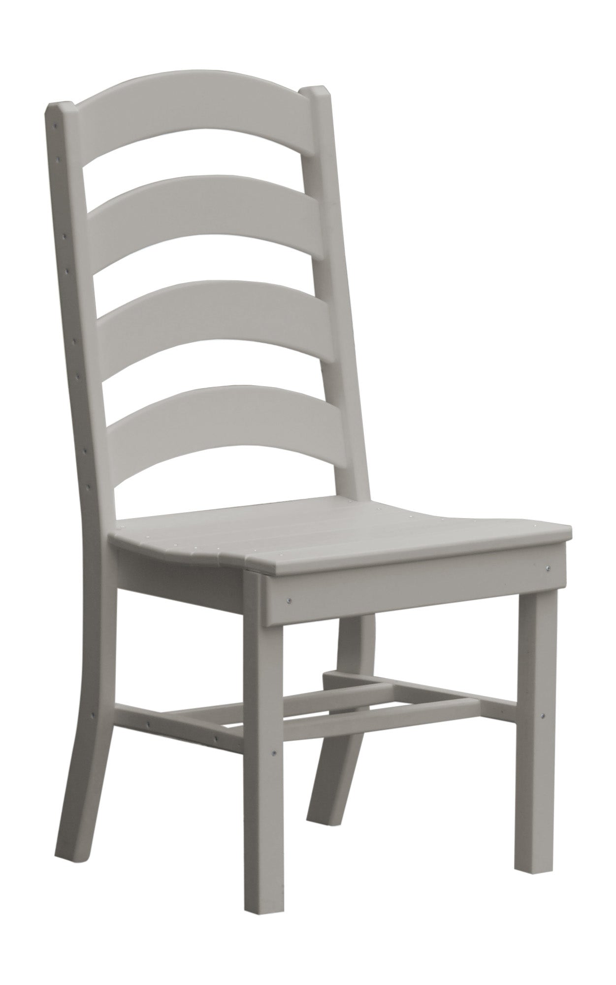 Bryton Park Poly Furniture Recycled Plastic Ladderback Dining Chair - LEAD TIME TO SHIP 10 BUSINESS DAYS