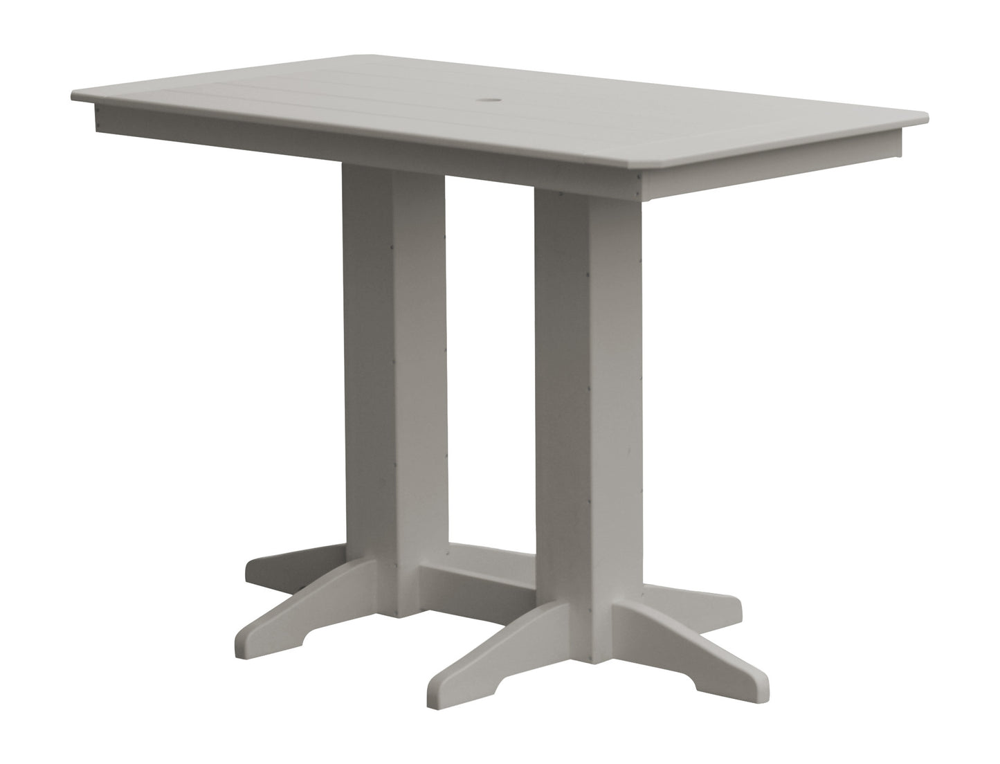 Bryton Park Poly Furniture Recycled Plastic 5' Bar Table (BAR HEIGHT) - LEAD TIME TO SHIP 10 BUSINESS DAYS