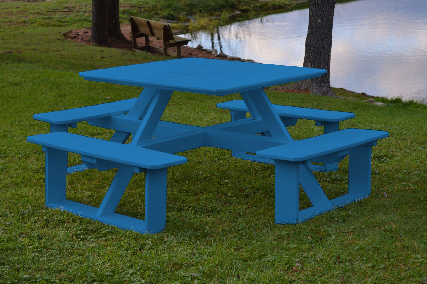 Bryton Park Poly Furniture Poly 44" Square Walk-In Table - LEAD TIME TO SHIP 3 WEEKS OR LESS