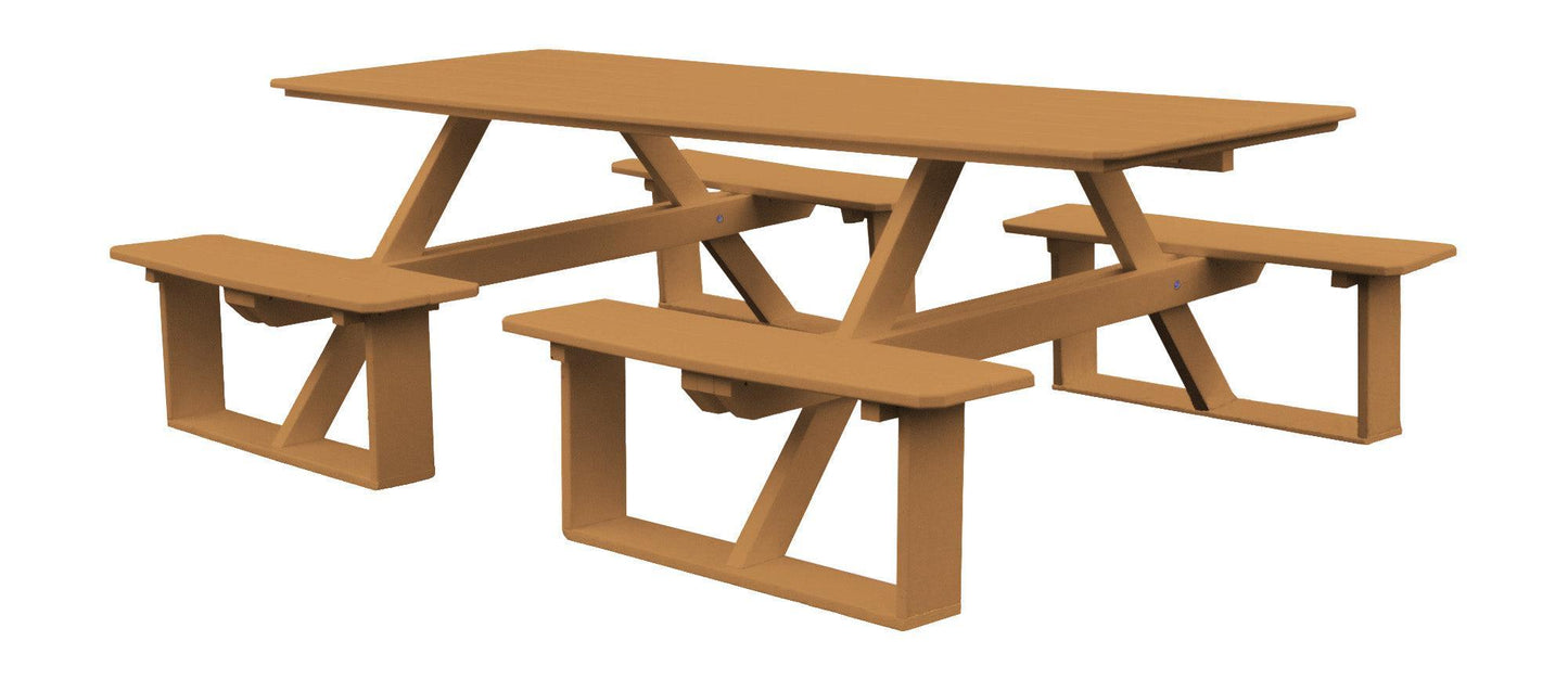 Bryton Park Poly Furniture Poly 8' Walk-In Table - LEAD TIME TO SHIP 3 WEEKS OR LESS