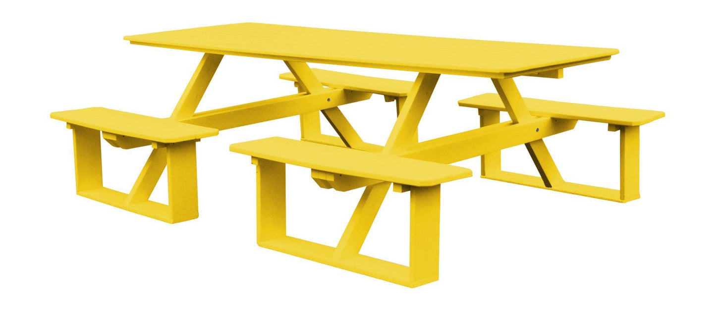 Bryton Park Poly Furniture Poly 8' Walk-In Table - LEAD TIME TO SHIP 3 WEEKS OR LESS