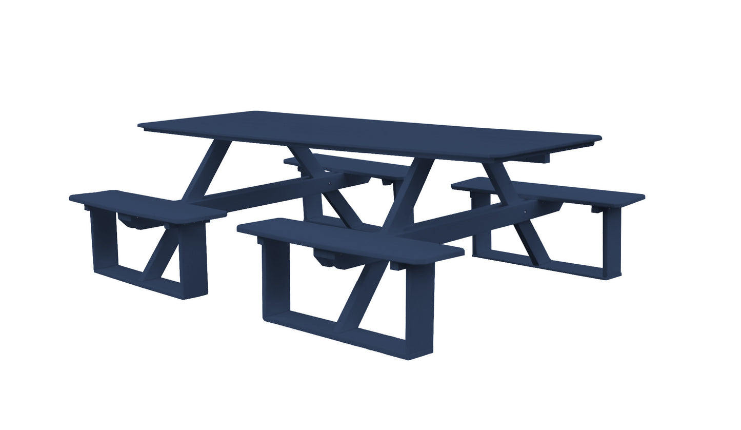 Bryton Park Poly Furniture Poly 8' Walk-In Table - LEAD TIME TO SHIP 3 WEEKS OR LESS