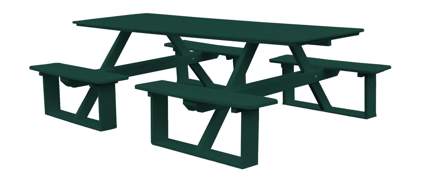 Bryton Park Poly Furniture Poly 8' Walk-In Table - LEAD TIME TO SHIP 3 WEEKS OR LESS
