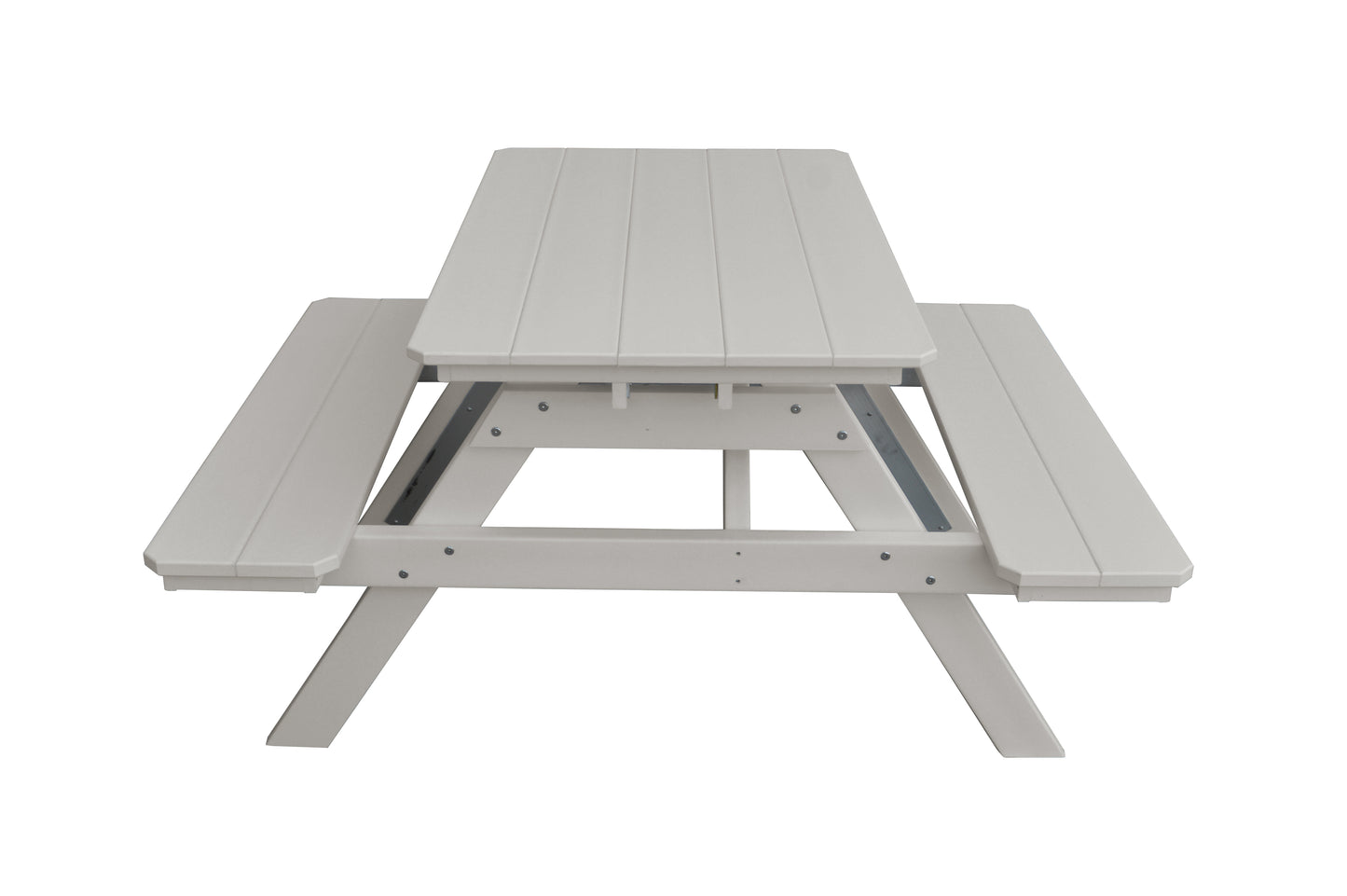Bryton Park Poly Furniture Recycled Plastic 4' Picnic Table  - LEAD TIME TO SHIP 10 BUSINESS DAYS