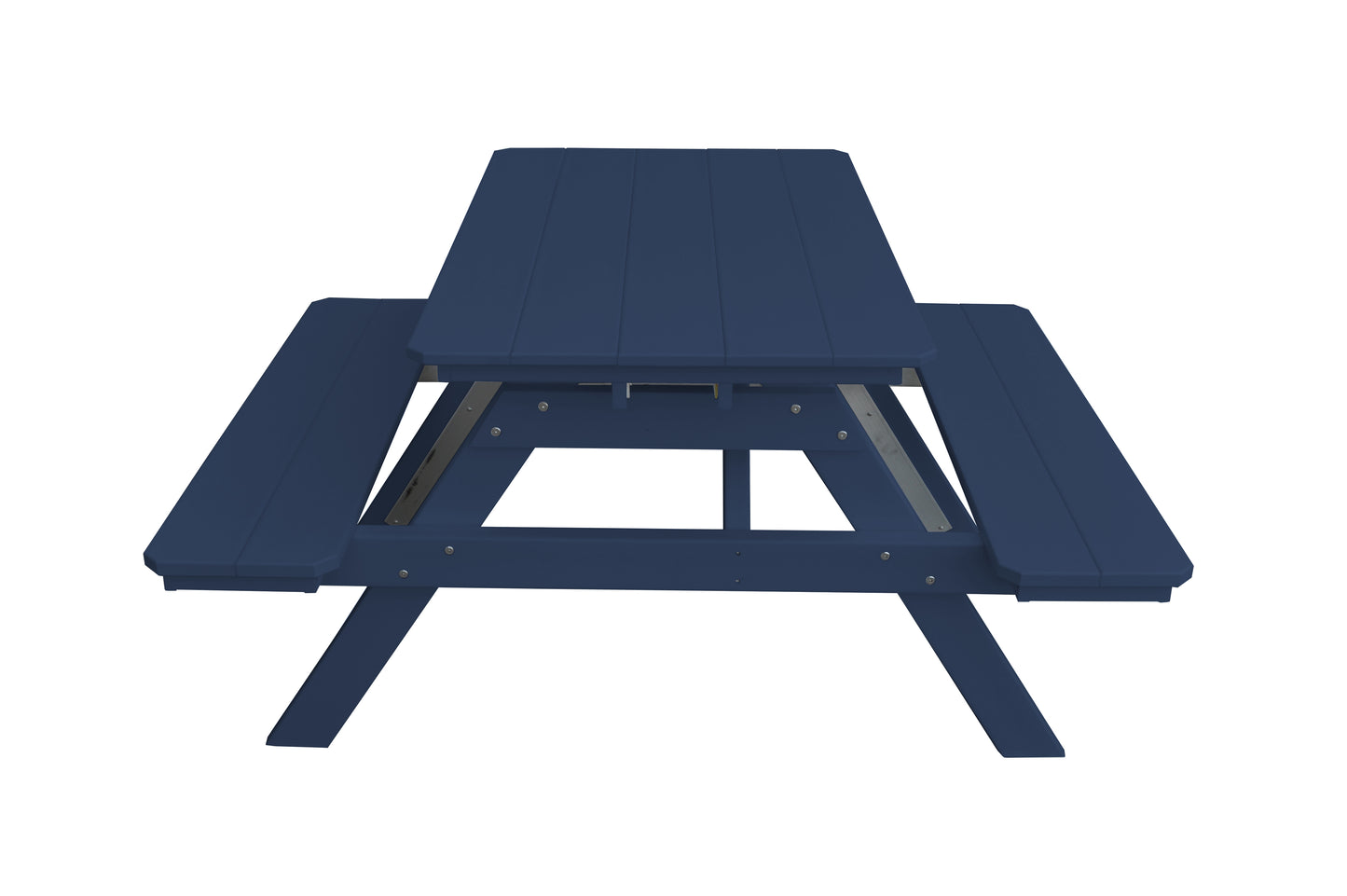 Bryton Park Poly Furniture Recycled Plastic 4' Picnic Table  - LEAD TIME TO SHIP 10 BUSINESS DAYS