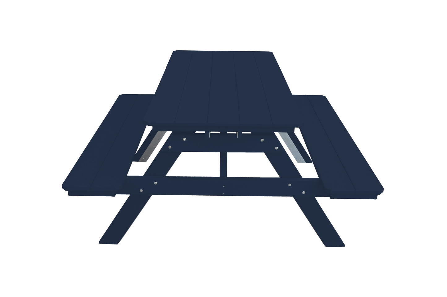 Bryton Park Poly Furniture Recycled Plastic 5' Picnic Table - LEAD TIME TO SHIP 10 BUSINESS DAYS