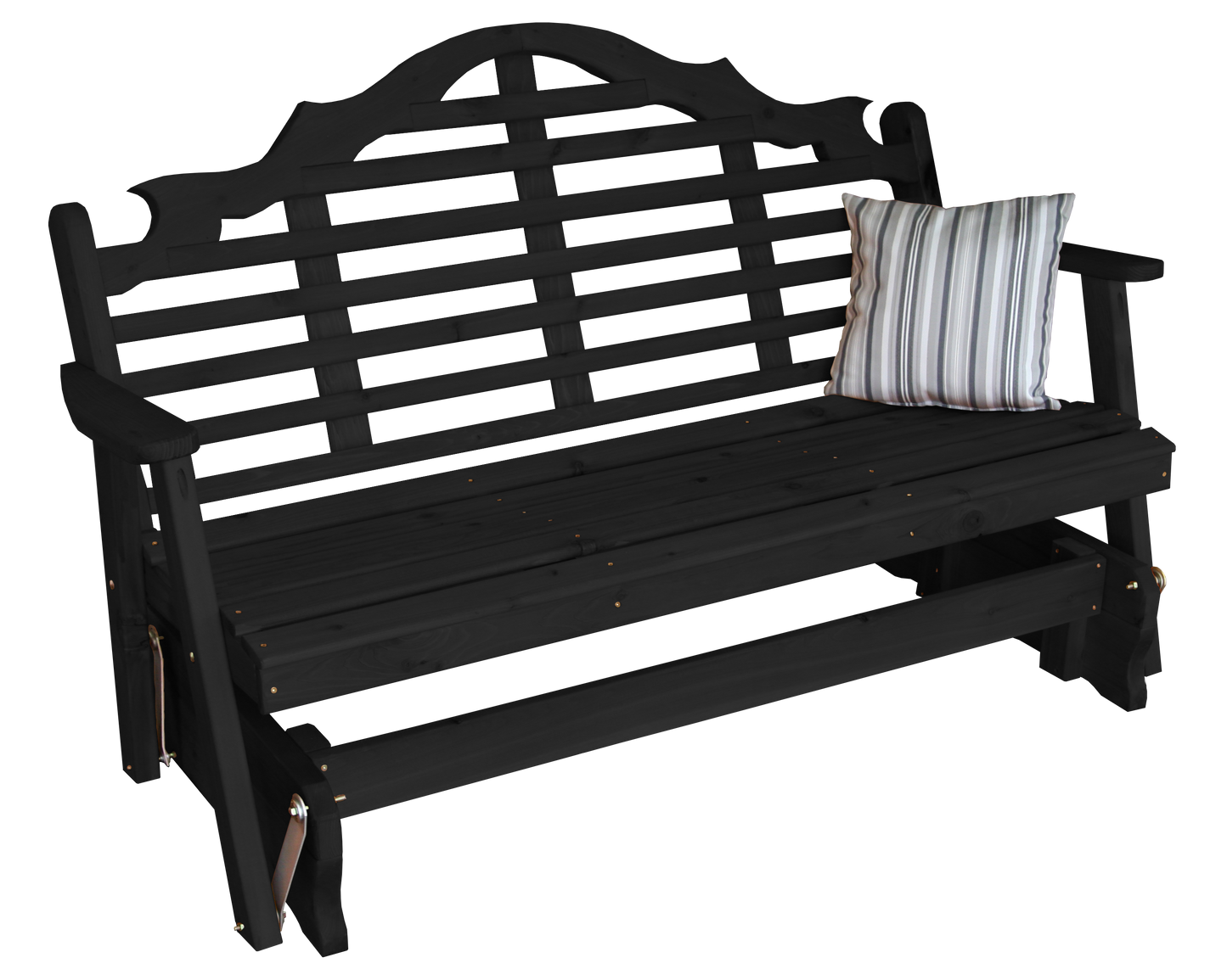 Regallion Outdoor Western Red Cedar 6' Marlboro Glider - LEAD TIME TO SHIP 2 WEEKS