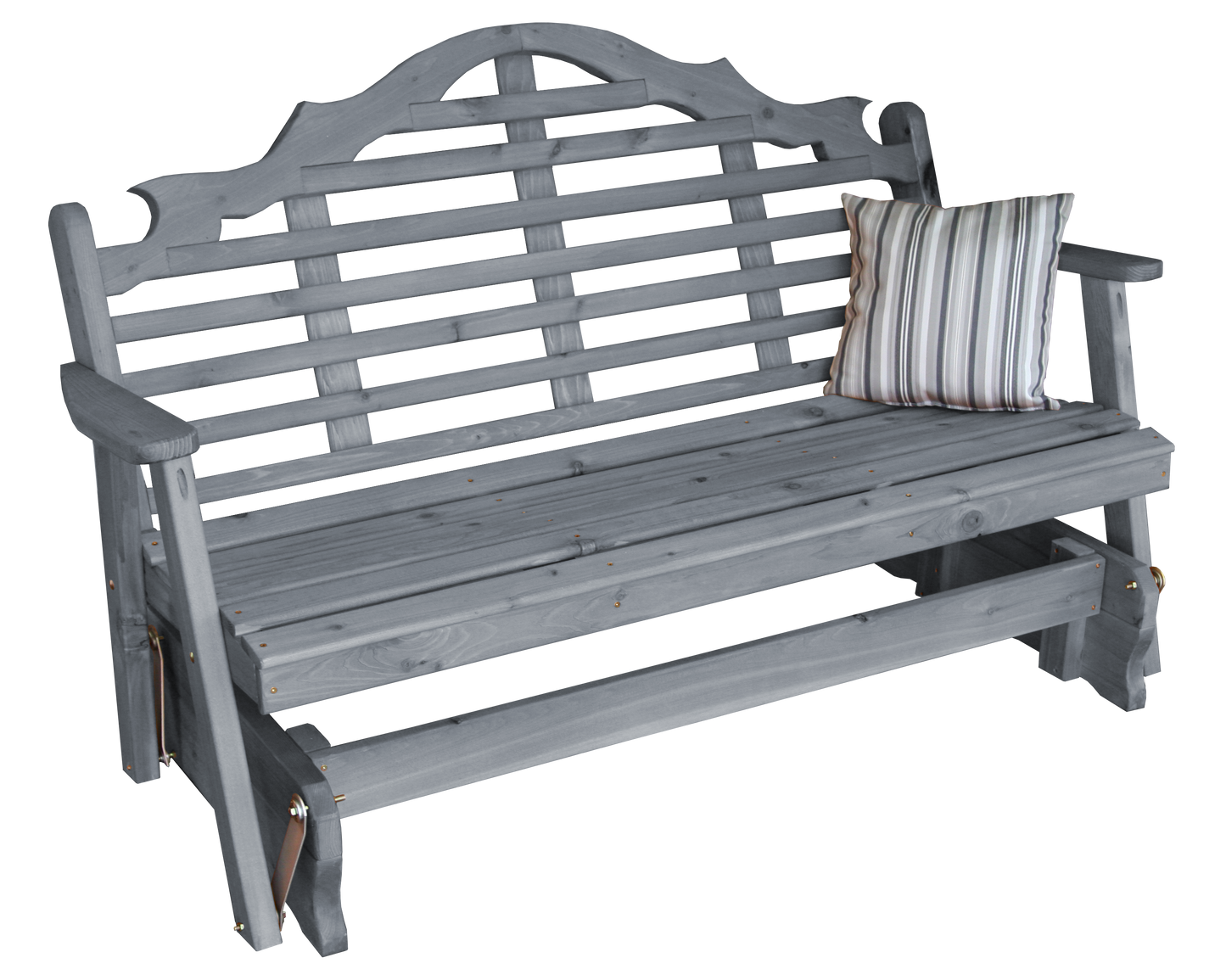 Regallion Outdoor Western Red Cedar 6' Marlboro Glider - LEAD TIME TO SHIP 2 WEEKS