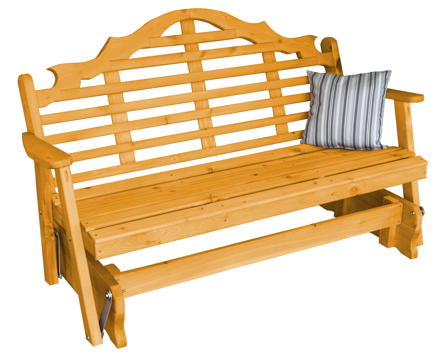 Regallion Outdoor Western Red Cedar 6' Marlboro Glider - LEAD TIME TO SHIP 2 WEEKS