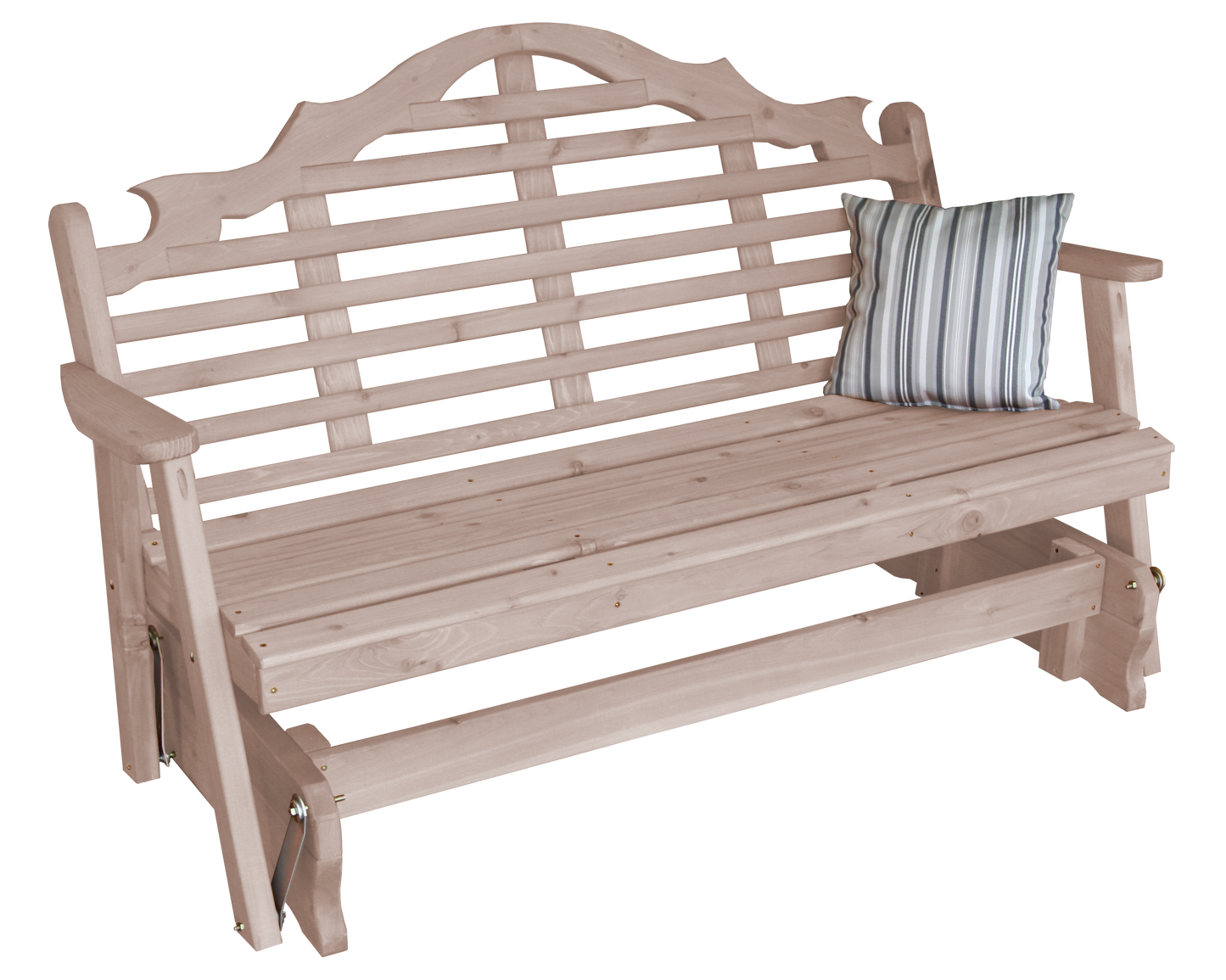 Regallion Outdoor Western Red Cedar 6' Marlboro Glider - LEAD TIME TO SHIP 2 WEEKS