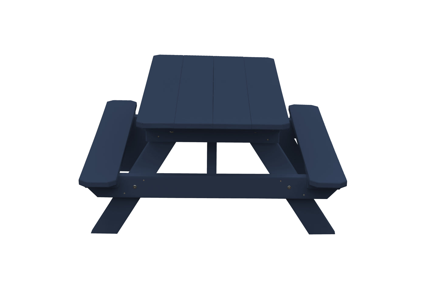 Bryton Park Recycled Plastic Kids Picnic Table - Specify for FREE 2" Umbrella Hole  - LEAD TIME TO SHIP 10 BUSINESS DAYS