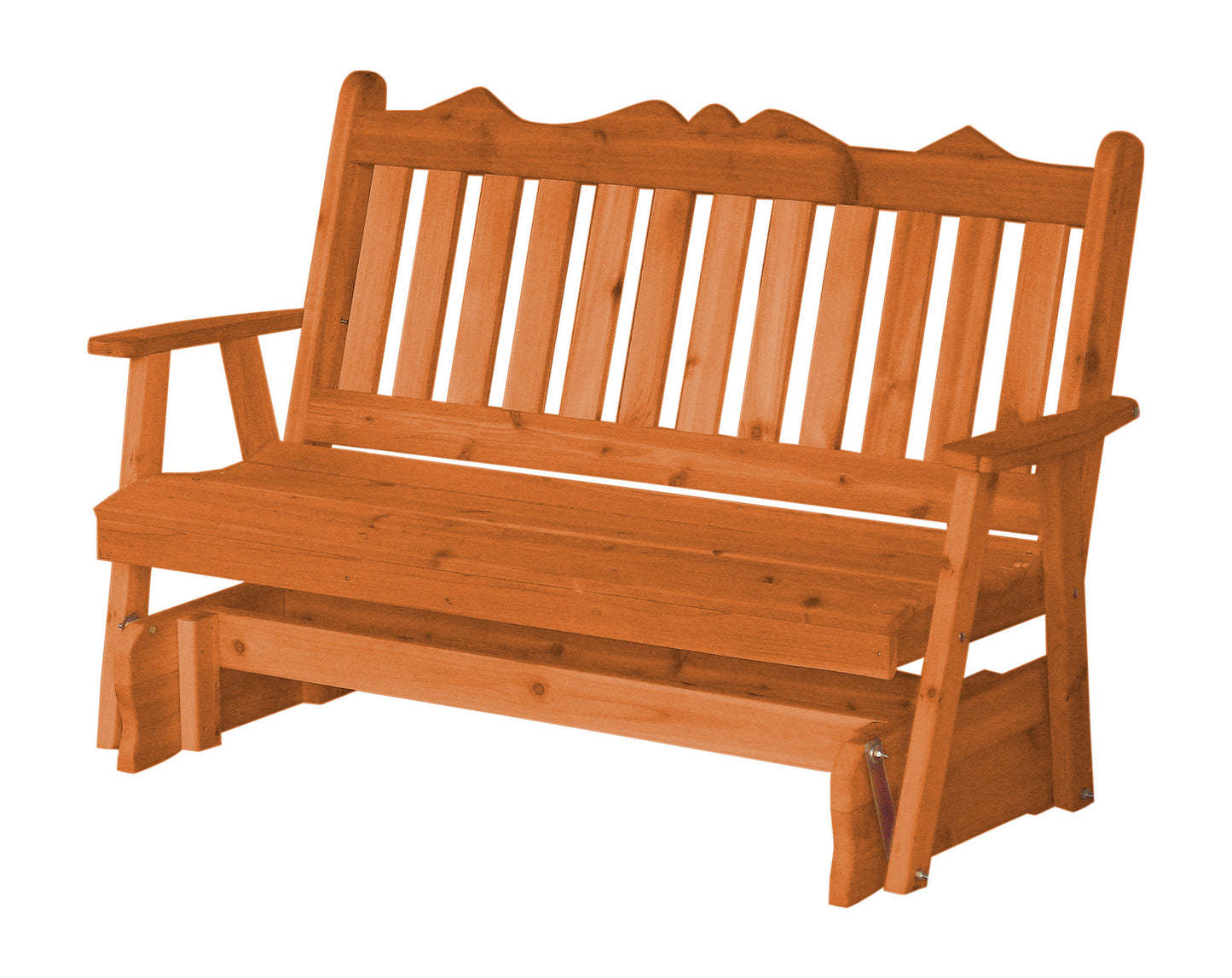 Regallion Outdoor Western Red Cedar 6' Royal English Glider - LEAD TIME TO SHIP 2 WEEKS