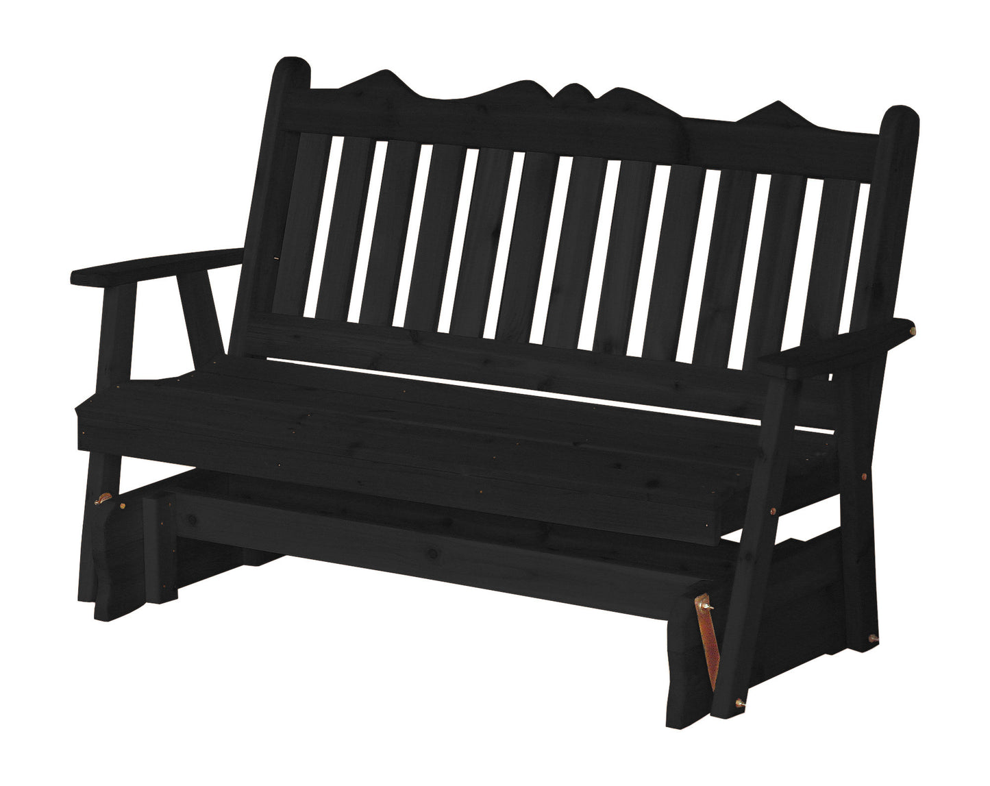 Regallion Outdoor Western Red Cedar 6' Royal English Glider - LEAD TIME TO SHIP 2 WEEKS