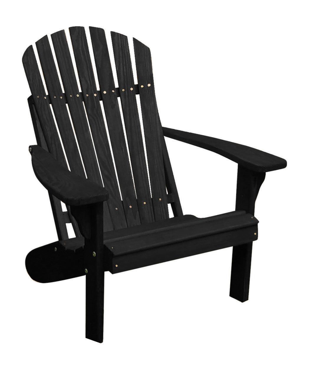 A&L Furniture Co. Amish Made Pressure Treated Fanback Adirondack Chair - LEAD TIME TO SHIP 10 BUSINESS DAYS