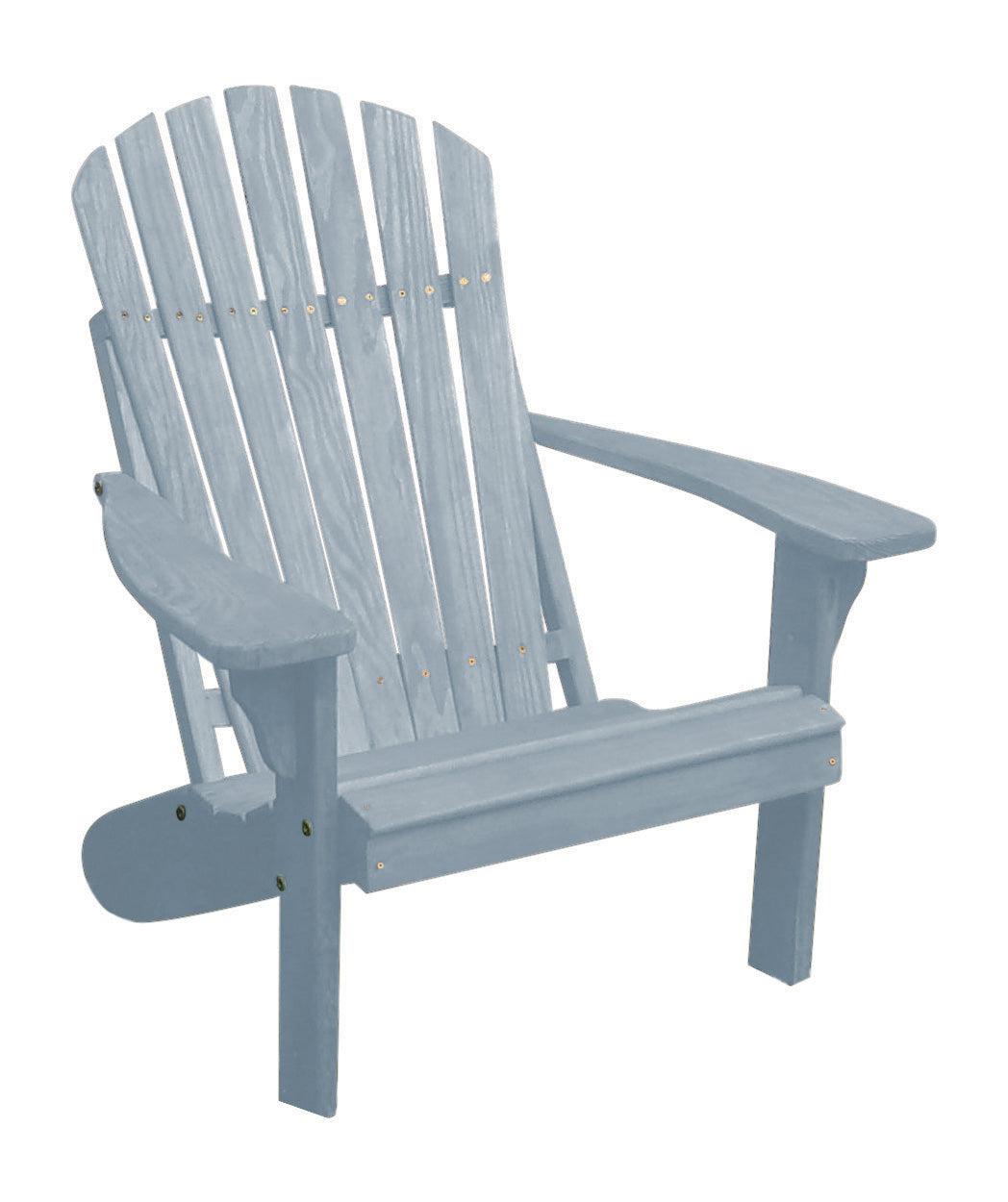 A&L Furniture Co. Amish Made Pressure Treated Fanback Adirondack Chair - LEAD TIME TO SHIP 10 BUSINESS DAYS