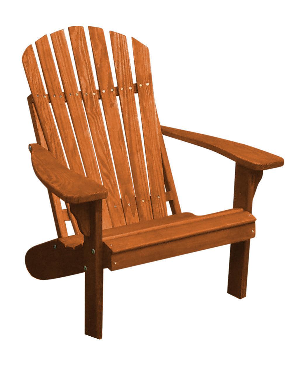 A&L Furniture Co. Amish Made Pressure Treated Fanback Adirondack Chair - LEAD TIME TO SHIP 10 BUSINESS DAYS