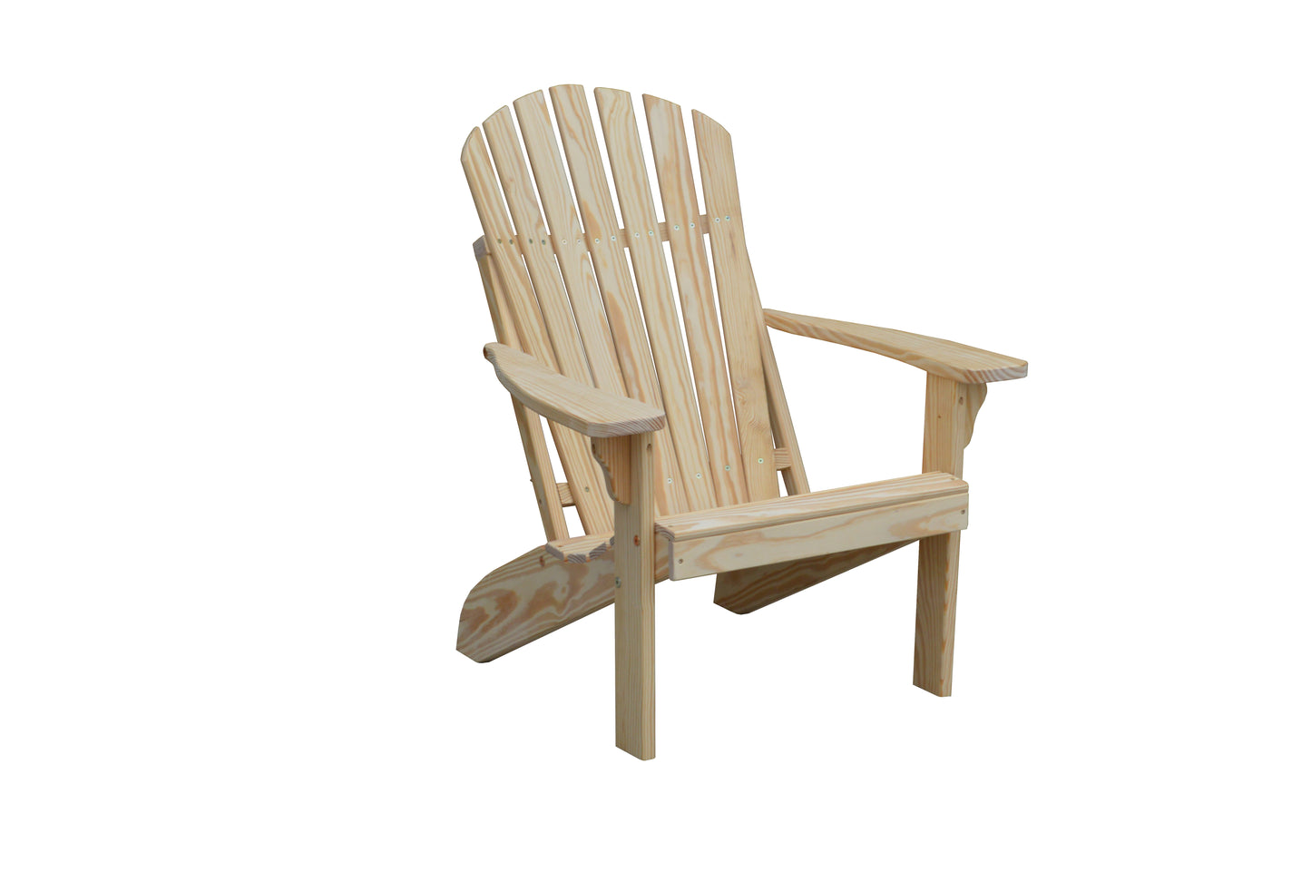 A&L Furniture Co. Amish Made Pressure Treated Fanback Adirondack Chair - LEAD TIME TO SHIP 10 BUSINESS DAYS