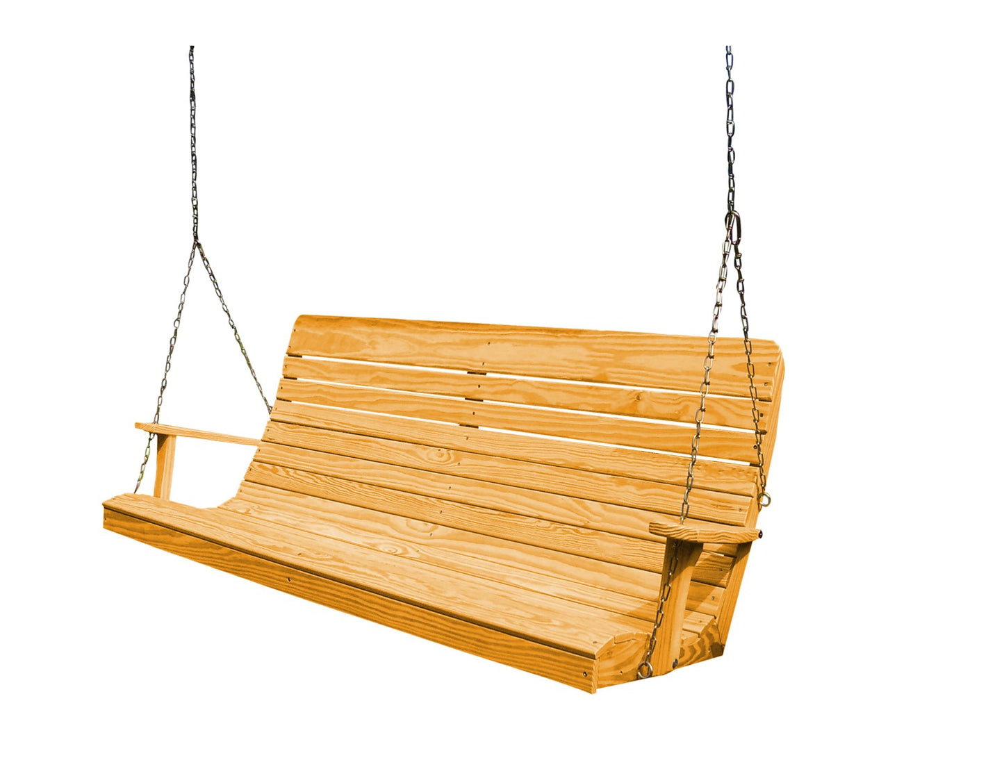 A&L Furniture Co. Furniture Pressure Treated 5' Highback Swing - LEAD TIME TO SHIP 10 BUSINESS DAYS