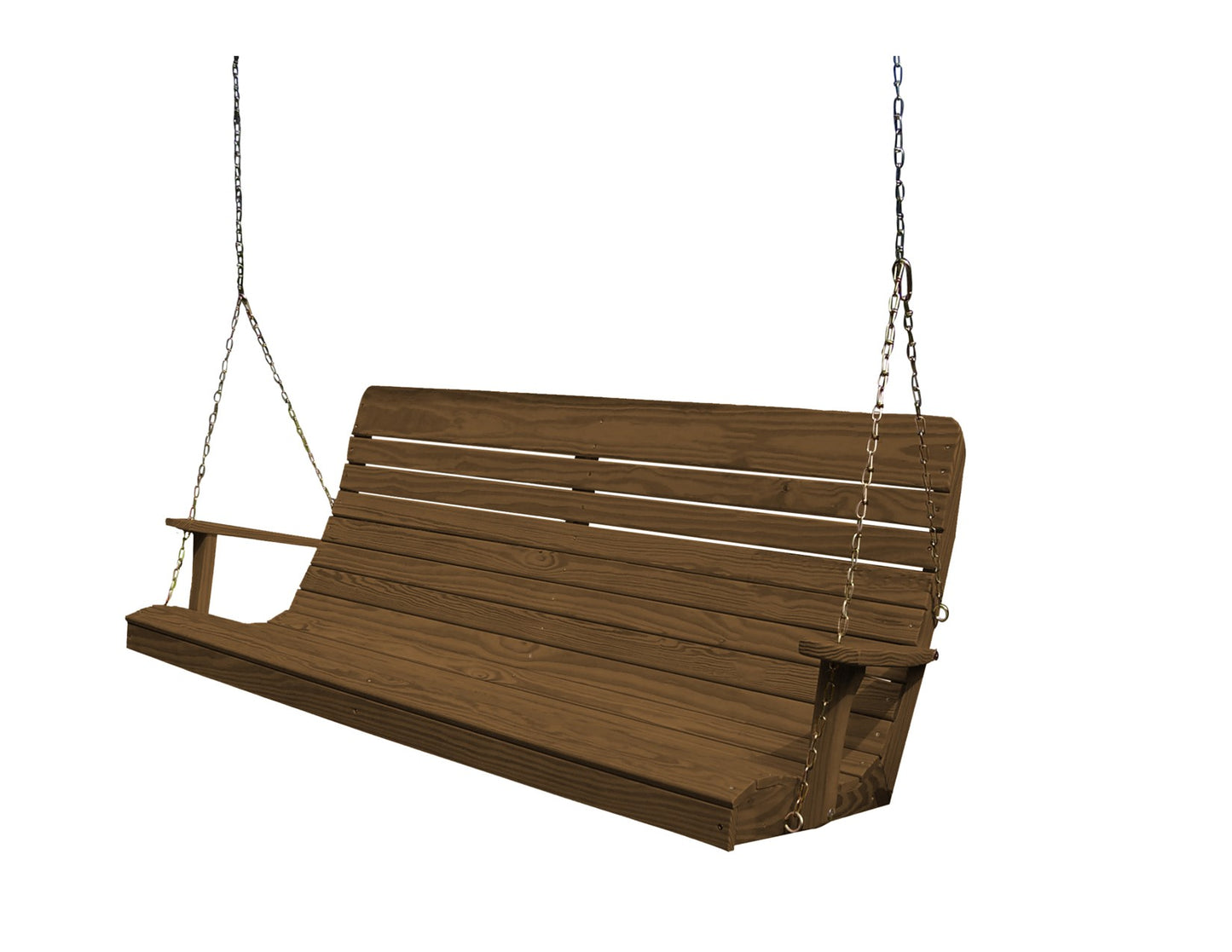 A&L Furniture Co. Furniture Pressure Treated 5' Highback Swing - LEAD TIME TO SHIP 10 BUSINESS DAYS