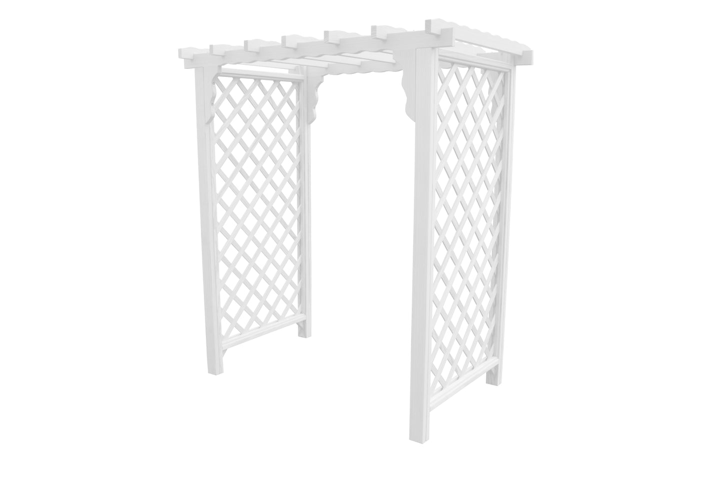 Backyard Crafts 5' Covington Pressure Treated Pine Arbor - LEAD TIME TO SHIP 10 BUSINESS DAYS