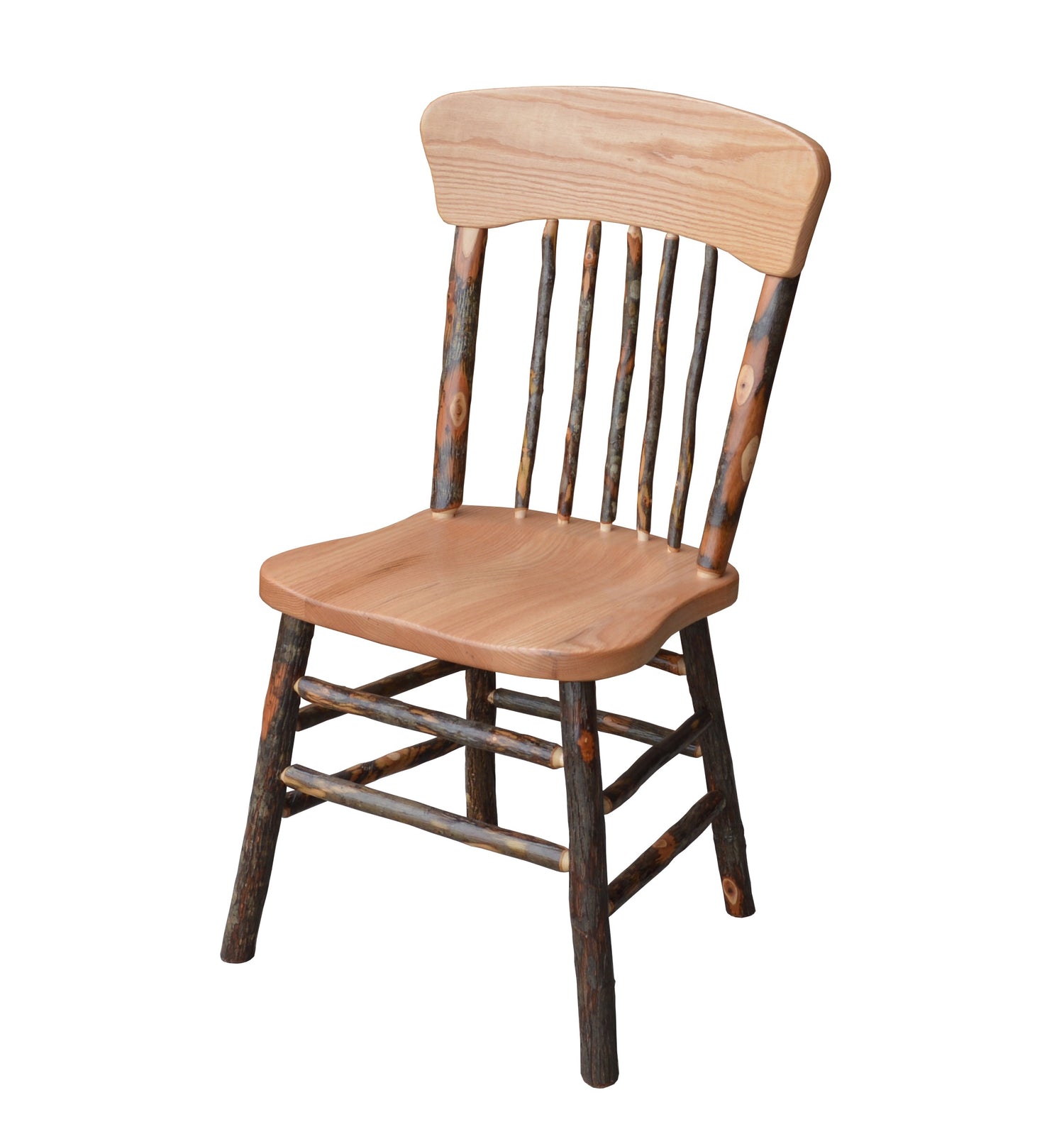 A&L Furniture Amish Hickory Dining Chair Collection