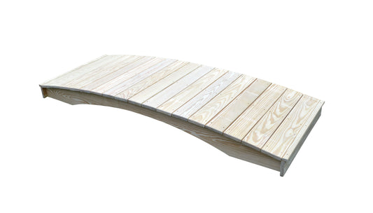 Backyard Crafts Pressure Treated Pine 3'  x  8' Plank Garden Bridge - LEAD TIME TO SHIP 10 BUSINESS DAYS