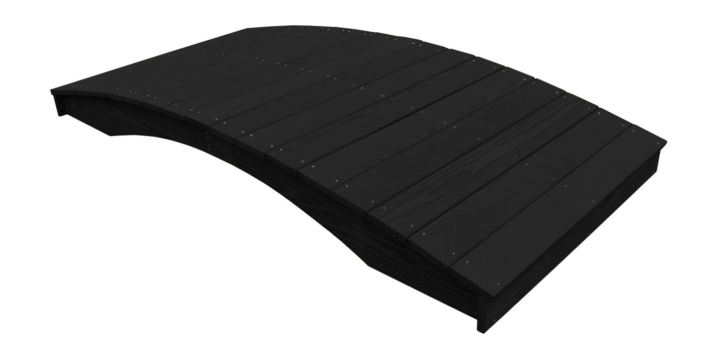 Backyard Crafts Pressure Treated Pine 4'  x  10' Plank Garden Bridge - LEAD TIME TO SHIP 10 BUSINESS DAYS