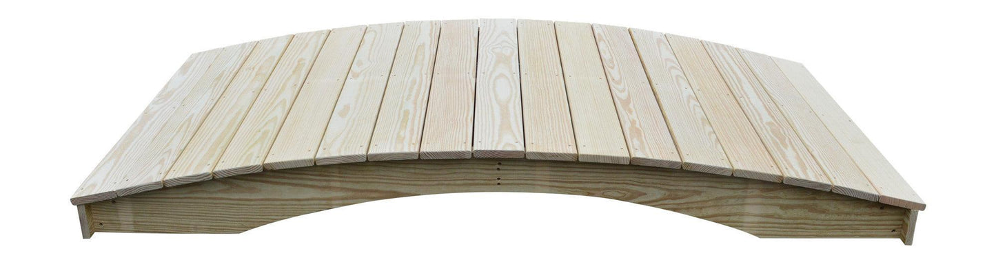 Backyard Crafts Pressure Treated Pine 4'  x  10' Plank Garden Bridge - LEAD TIME TO SHIP 10 BUSINESS DAYS