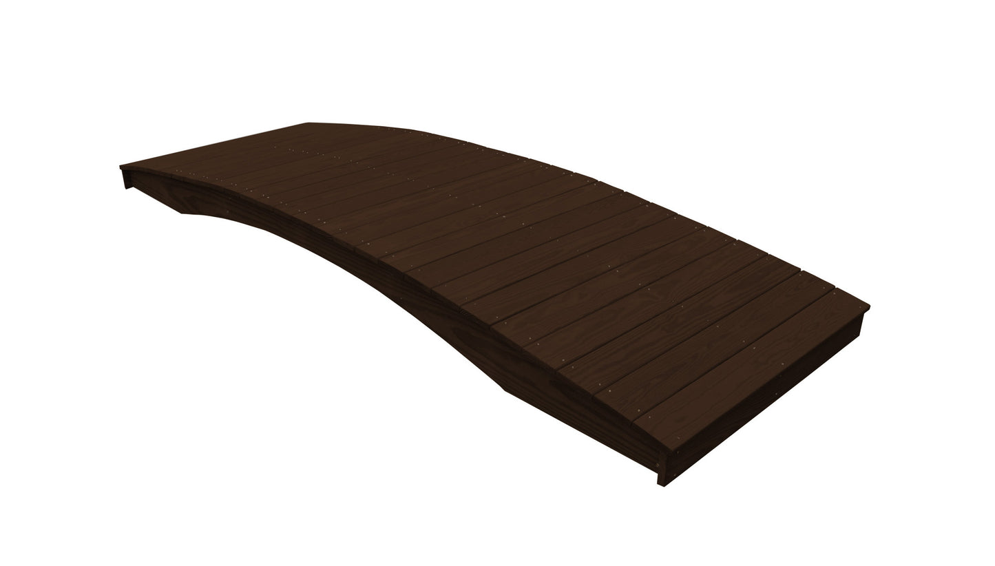 Backyard Crafts Pressure Treated Pine 4'  x  12' Plank Garden Bridge - LEAD TIME TO SHIP 10 BUSINESS DAYS