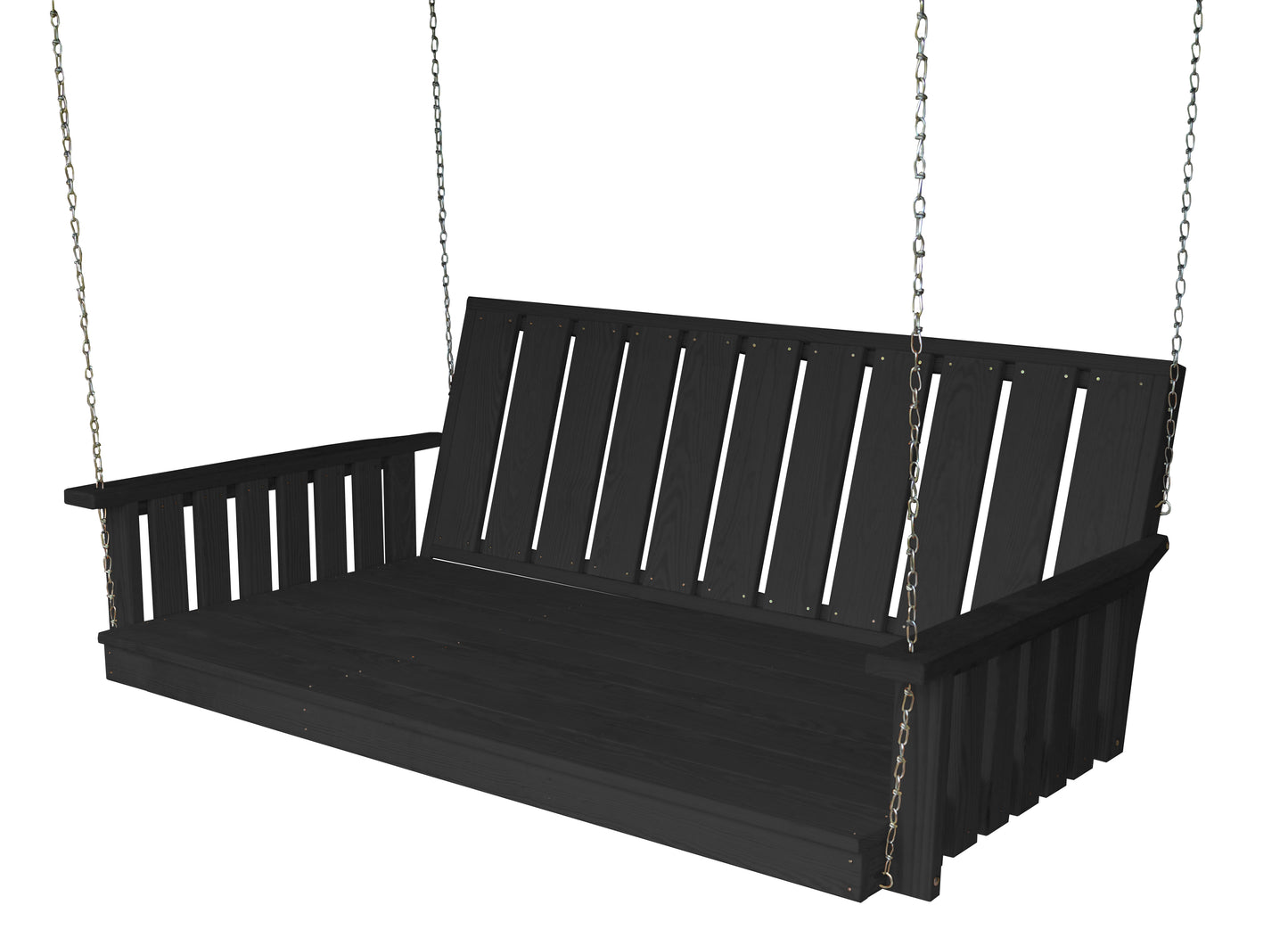 A&L Furniture Co. Pressure Treated Pine 75" Wingate Swingbed - LEAD TIME TO SHIP 10 BUSINESS DAYS