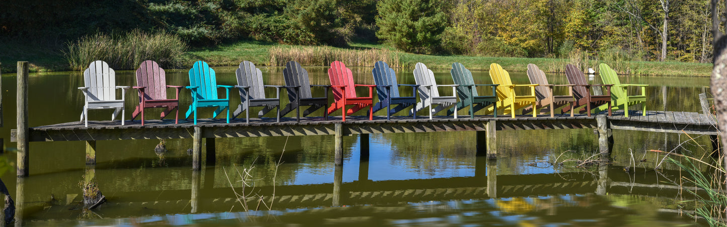 Wildridge Outdoor Recycled Plastic Classic Adirondack Chair - LEAD TIME TO SHIP 3 WEEKS