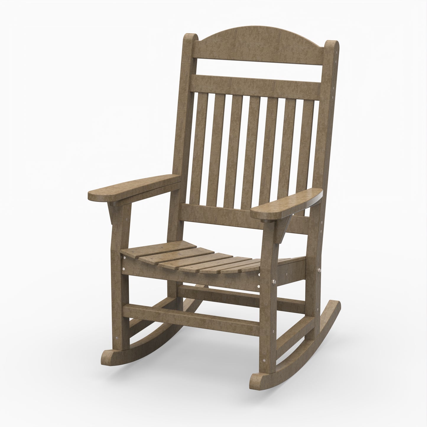 Wildridge Recycled Plastic Heritage Traditional  Rocking Chair - LEAD TIME TO SHIP 6 WEEKS OR LESS