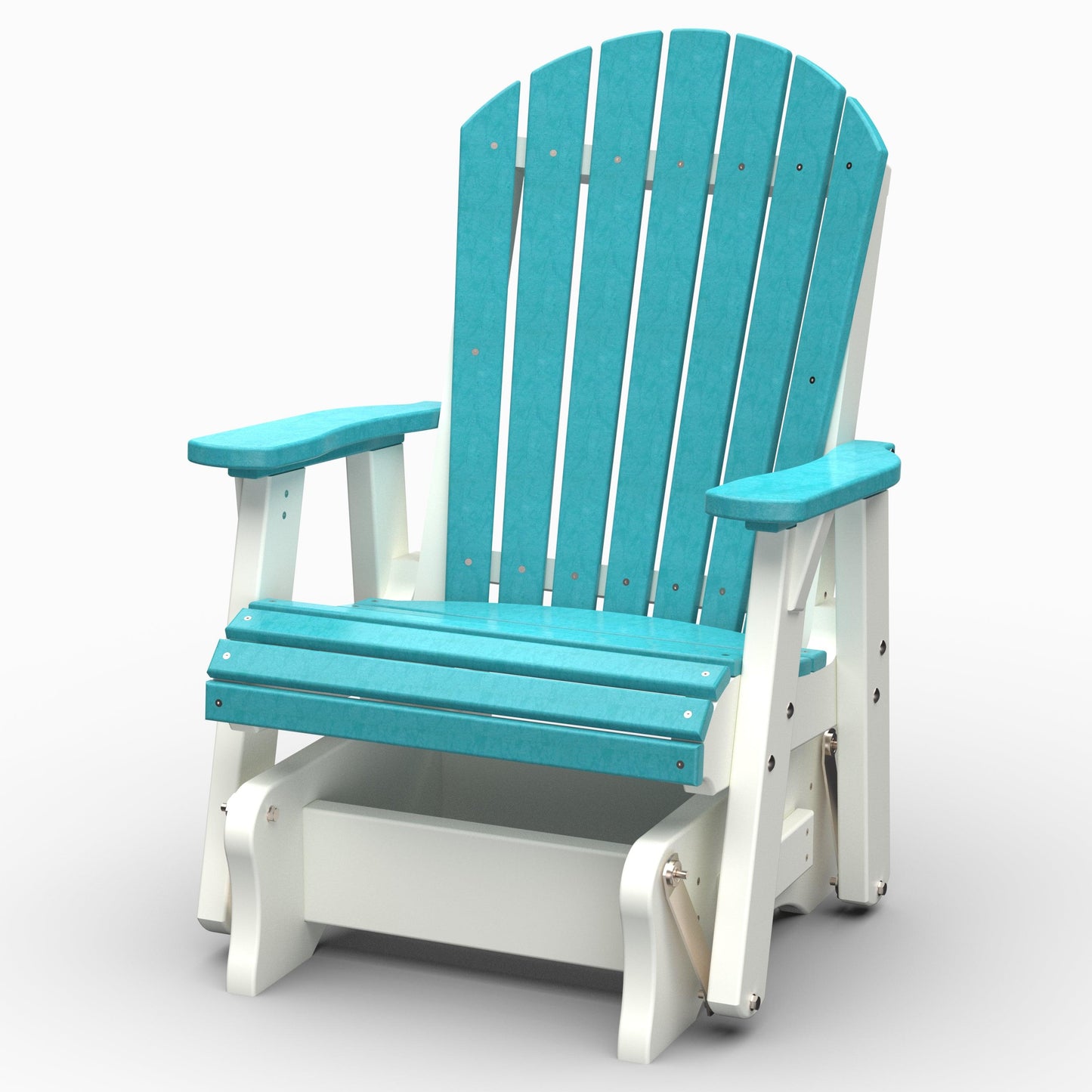 Wildridge Outdoor Recycled Plastic Heritage 2' Adirondack Glider (QUICK SHIP) - LEAD TIME TO SHIP 3 TO 4 BUSINESS DAYS