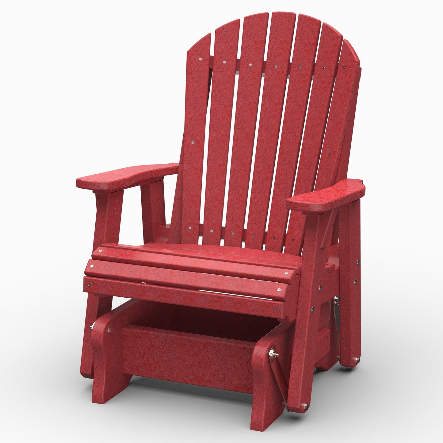 Wildridge Outdoor Recycled Plastic Heritage 2' Adirondack Glider (QUICK SHIP) - LEAD TIME TO SHIP 3 TO 4 BUSINESS DAYS