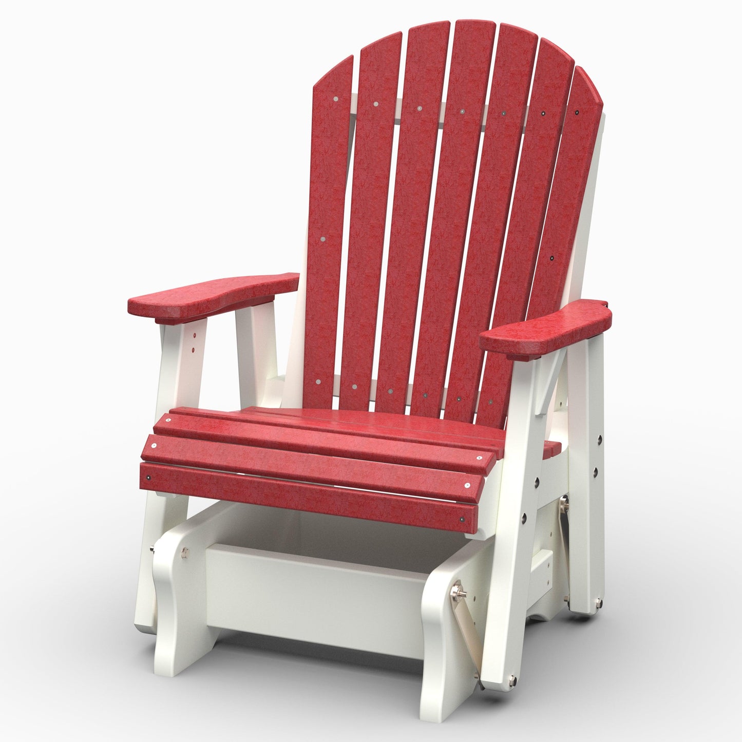 Wildridge Outdoor Recycled Plastic Heritage 2' Adirondack Glider (QUICK SHIP) - LEAD TIME TO SHIP 3 TO 4 BUSINESS DAYS