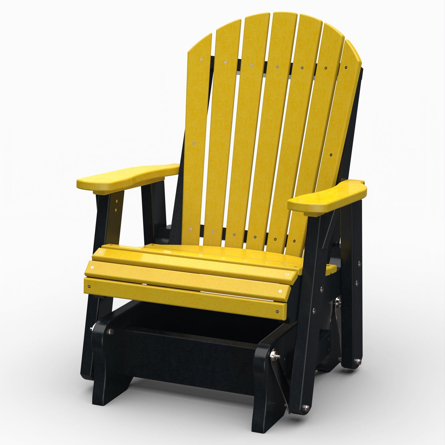 Wildridge Outdoor Recycled Plastic Heritage 2' Adirondack Glider (QUICK SHIP) - LEAD TIME TO SHIP 3 TO 4 BUSINESS DAYS