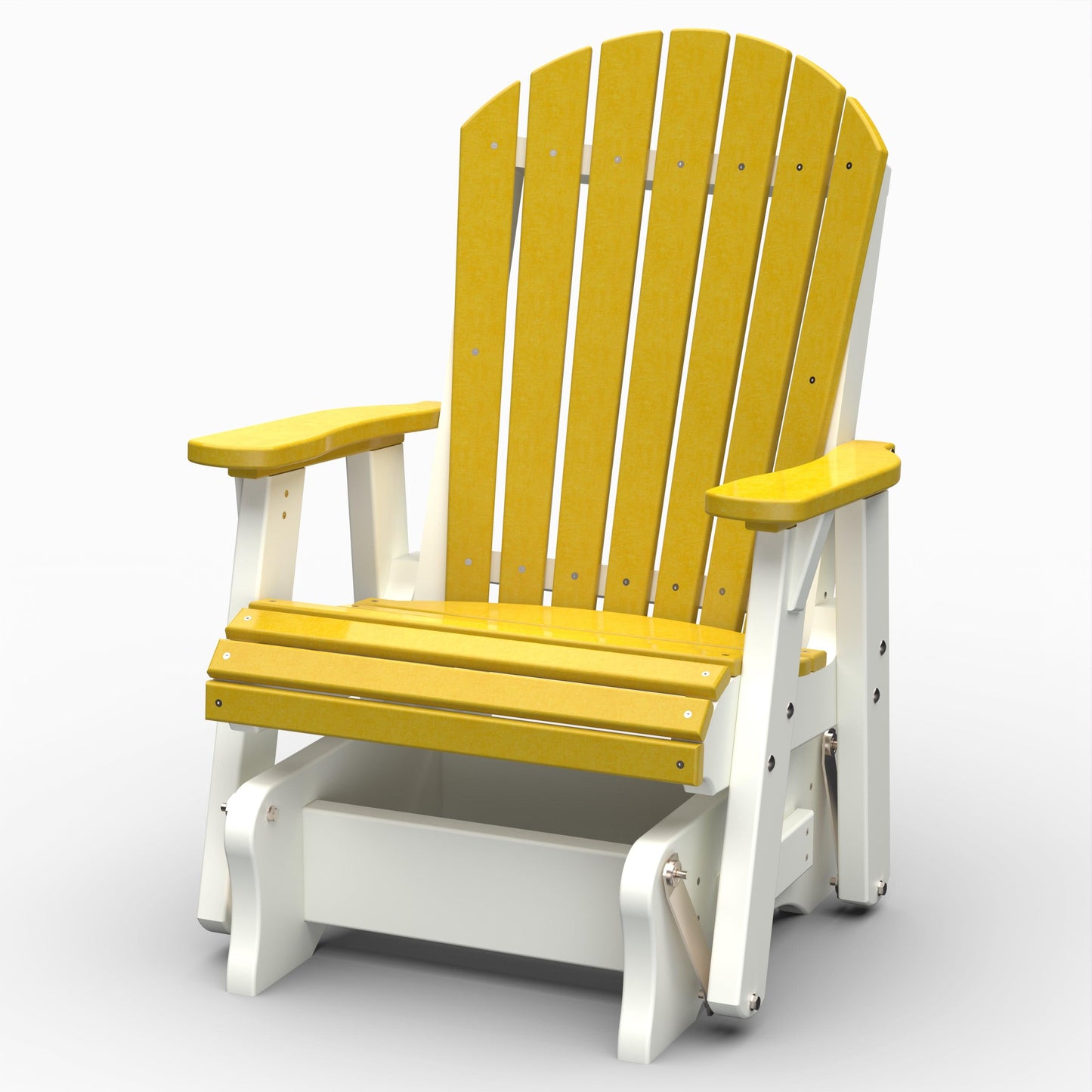 Wildridge Outdoor Recycled Plastic Heritage 2' Adirondack Glider (QUICK SHIP) - LEAD TIME TO SHIP 3 TO 4 BUSINESS DAYS