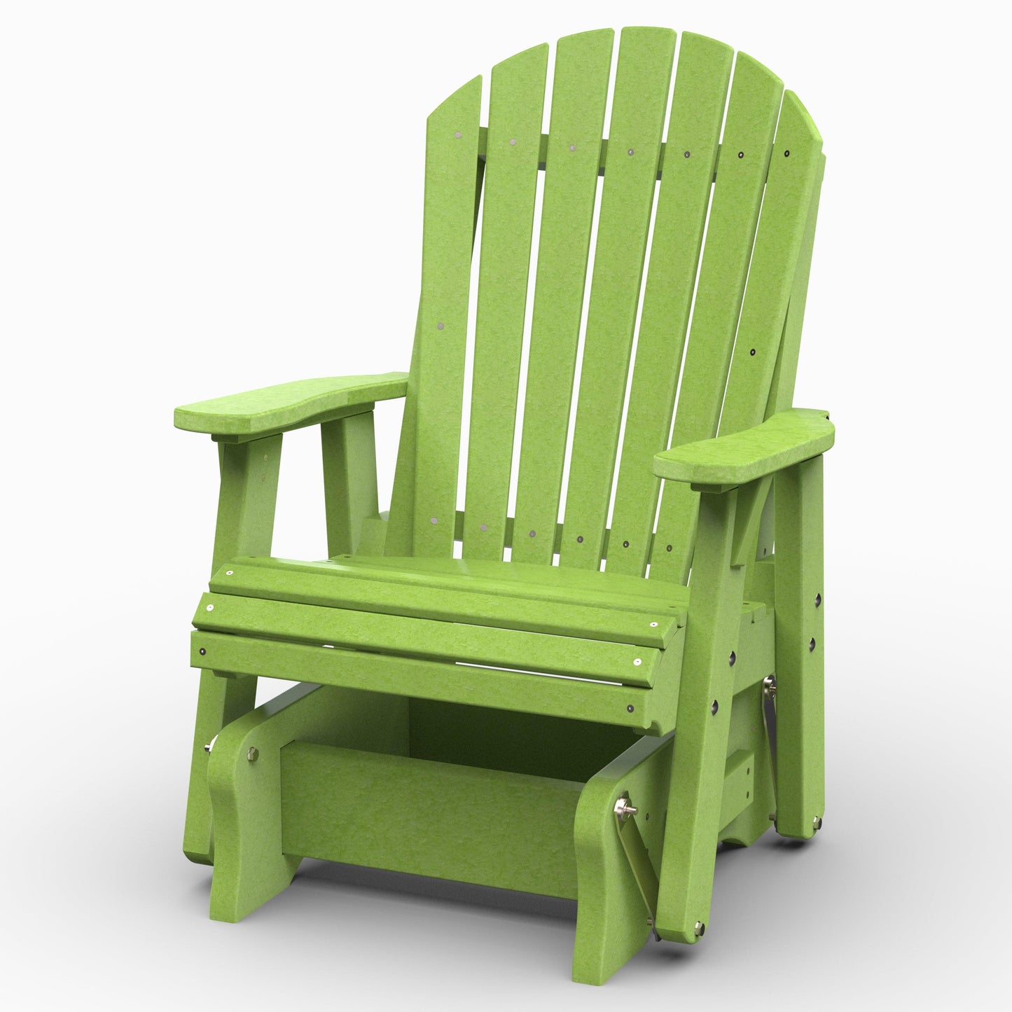 Wildridge Outdoor Recycled Plastic Heritage 2' Adirondack Glider (QUICK SHIP) - LEAD TIME TO SHIP 3 TO 4 BUSINESS DAYS