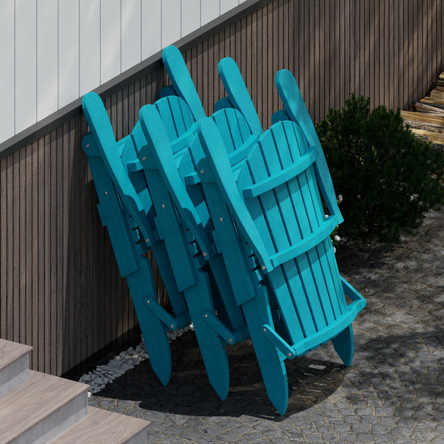 Wildridge Heritage Folding Adirondack Chair (QUICK SHIP) - LEAD TIME TO SHIP 5 BUSINESS DAYS OR LESS