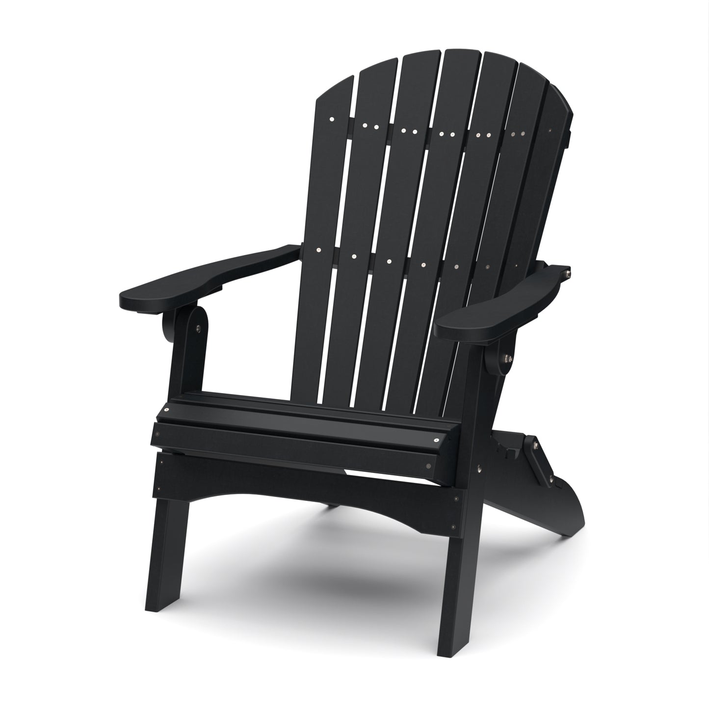 Wildridge Heritage Recycled Plastic Folding Adirondack Chair (QUICK SHIP) - LEAD TIME TO SHIP 3 TO 4 BUSINESS DAYS