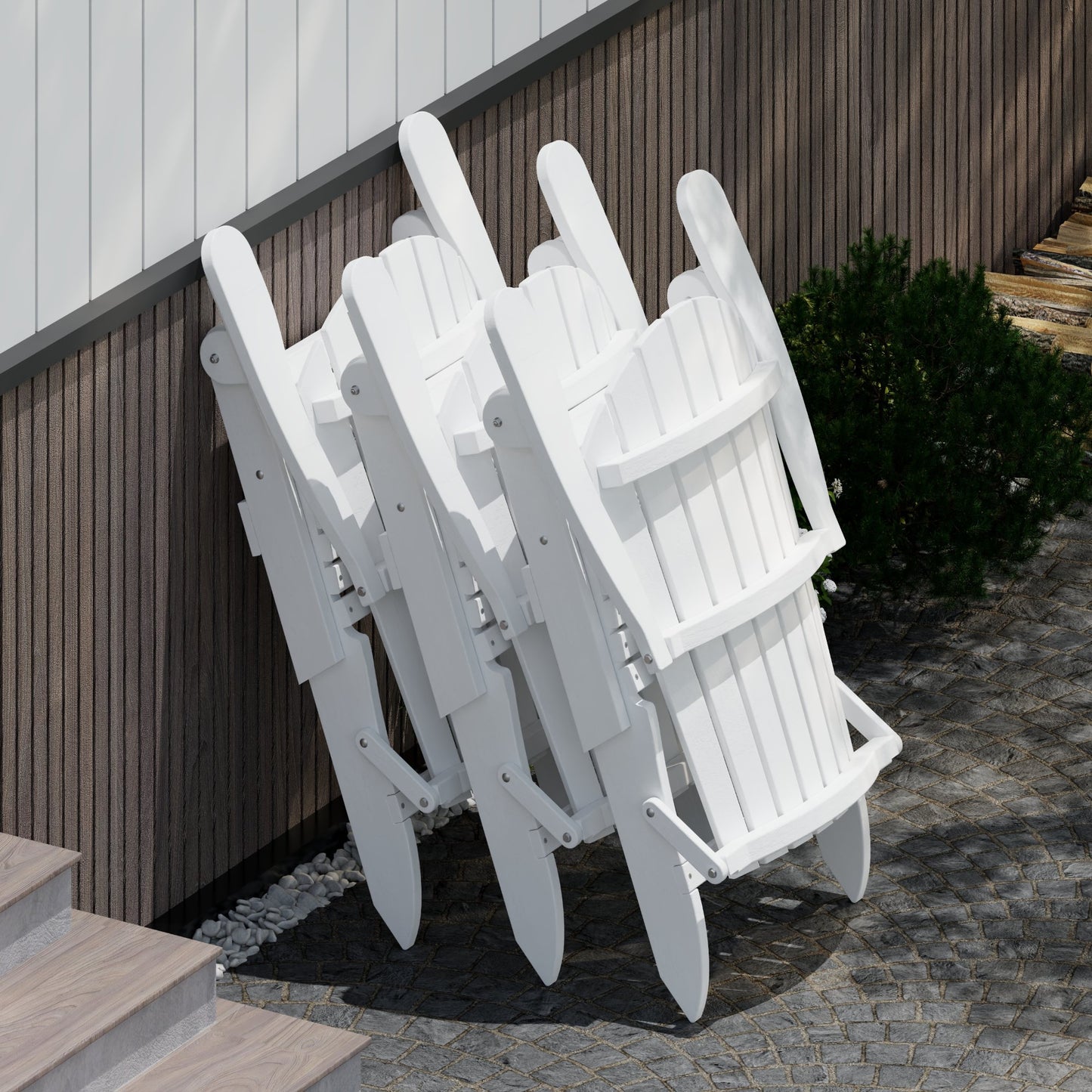 Wildridge Heritage Folding Adirondack Chair (QUICK SHIP) - LEAD TIME TO SHIP 5 BUSINESS DAYS OR LESS