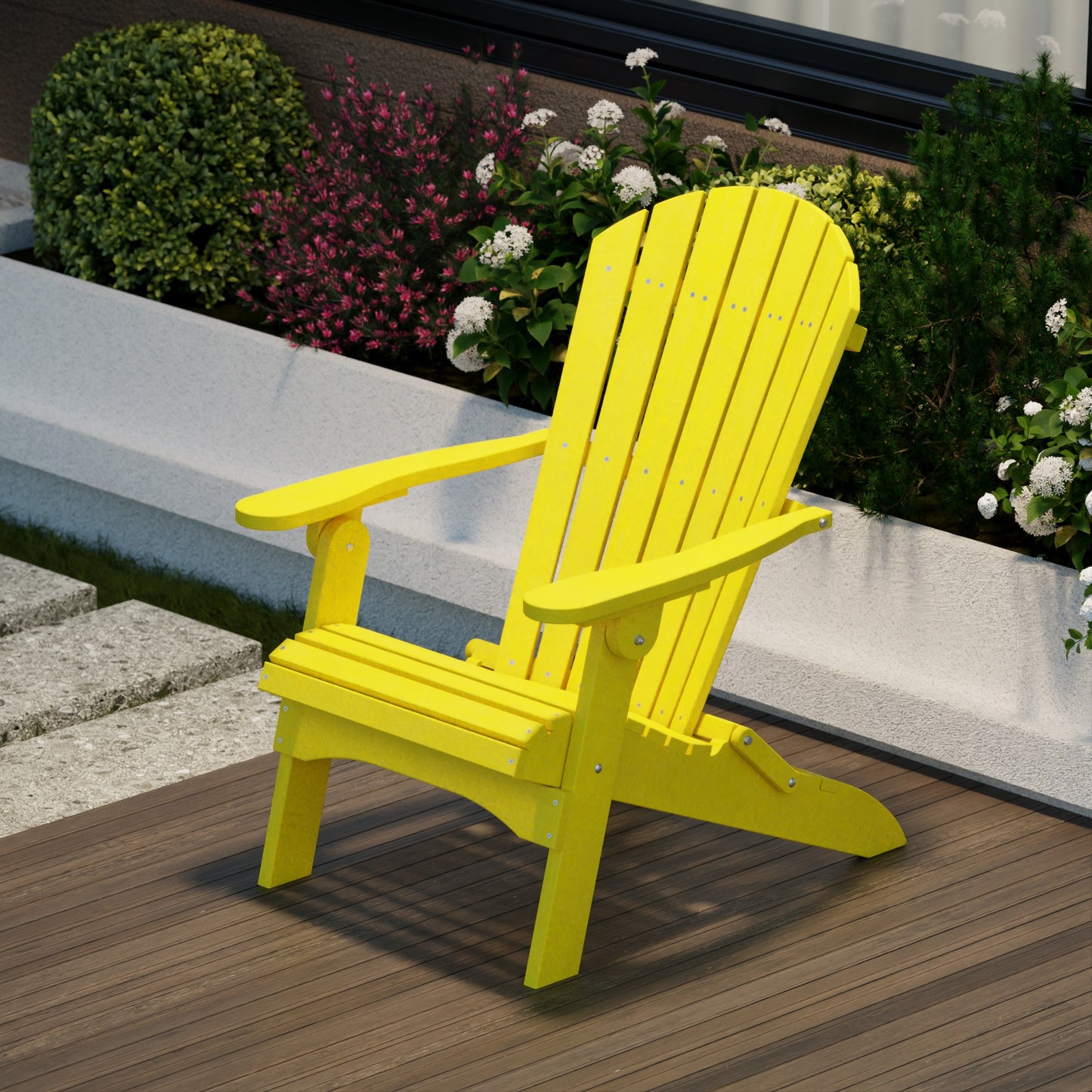 Wildridge Heritage Folding Adirondack Chair (QUICK SHIP) - LEAD TIME TO SHIP 5 BUSINESS DAYS OR LESS