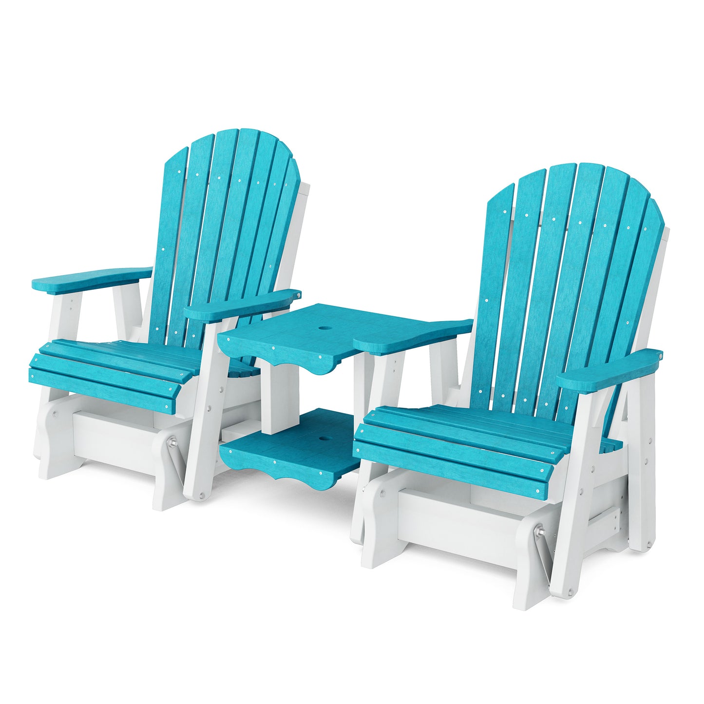 Wildridge Heritage Double Rock-A-Tee Glider (QUICK SHIP) - LEAD TIME TO SHIP 5 BUSINESS DAYS OR LESS