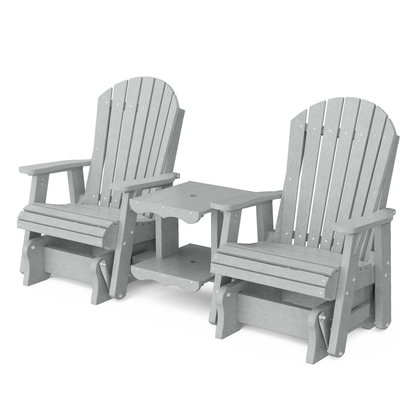Wildridge Heritage Double Rock-A-Tee Glider (QUICK SHIP) - LEAD TIME TO SHIP 5 BUSINESS DAYS OR LESS