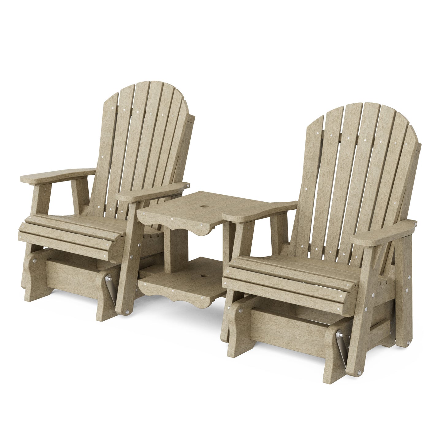 Wildridge Heritage Double Rock-A-Tee Glider (QUICK SHIP) - LEAD TIME TO SHIP 5 BUSINESS DAYS OR LESS