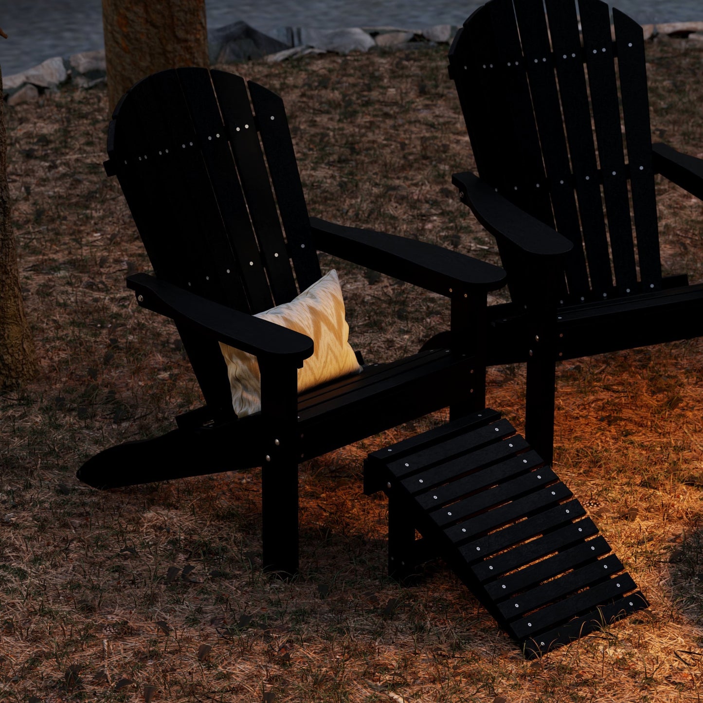 Wildridge Heritage Sunset Adirondack Chair (QUICK SHIP) - LEAD TIME TO SHIP 5 BUSINESS DAYS OR LESS